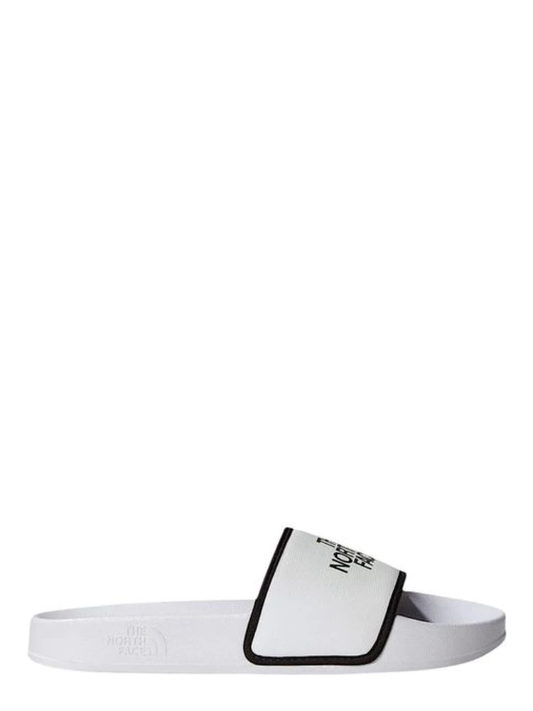White Recycled Polyester Slippers