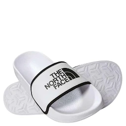 White Recycled Polyester Slippers