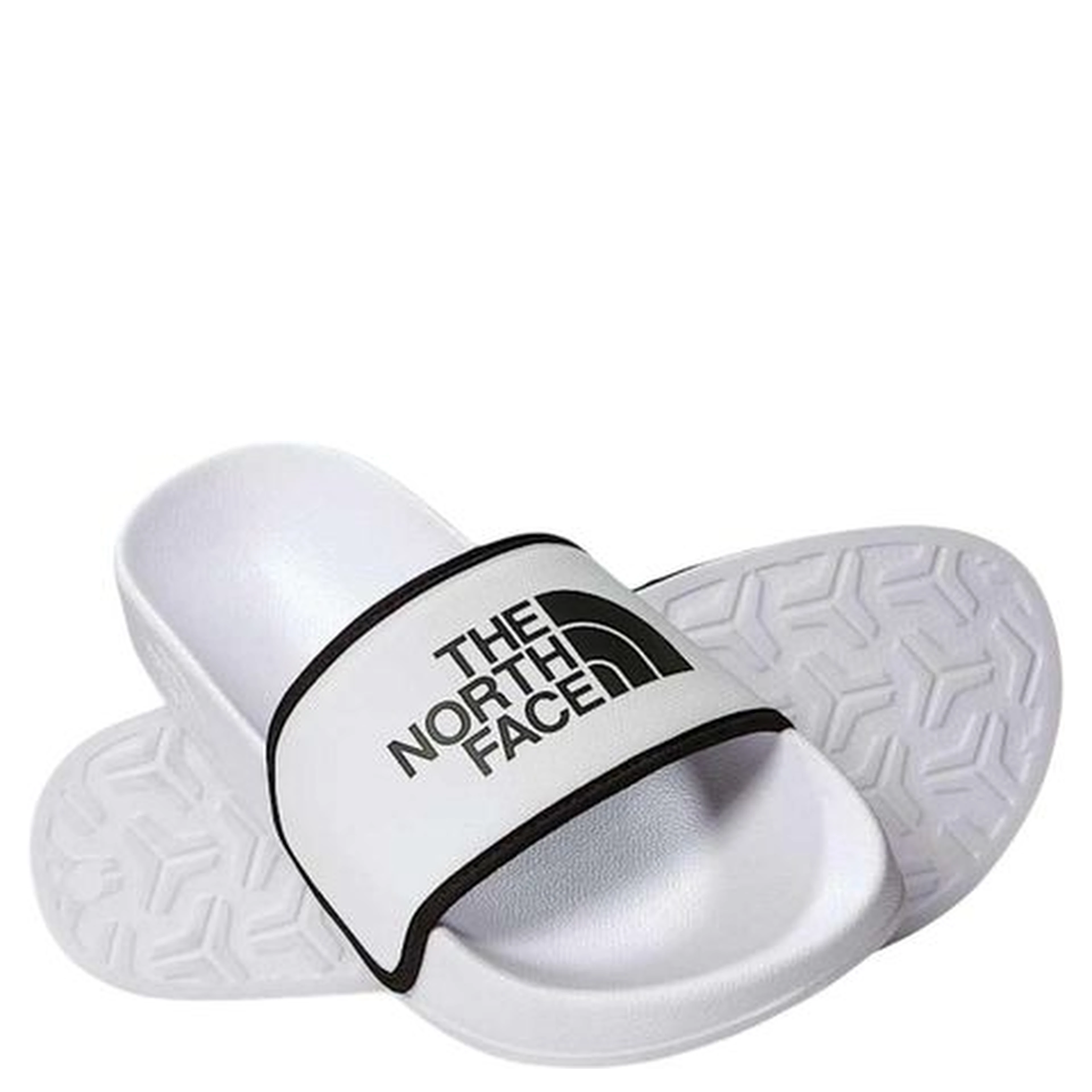 White Recycled Polyester Slippers