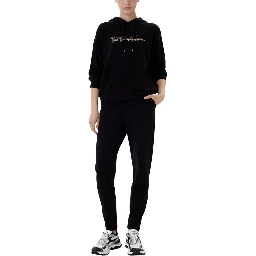 Black Cotton Tracksuit