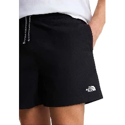Black Nylon Bermuda Shorts