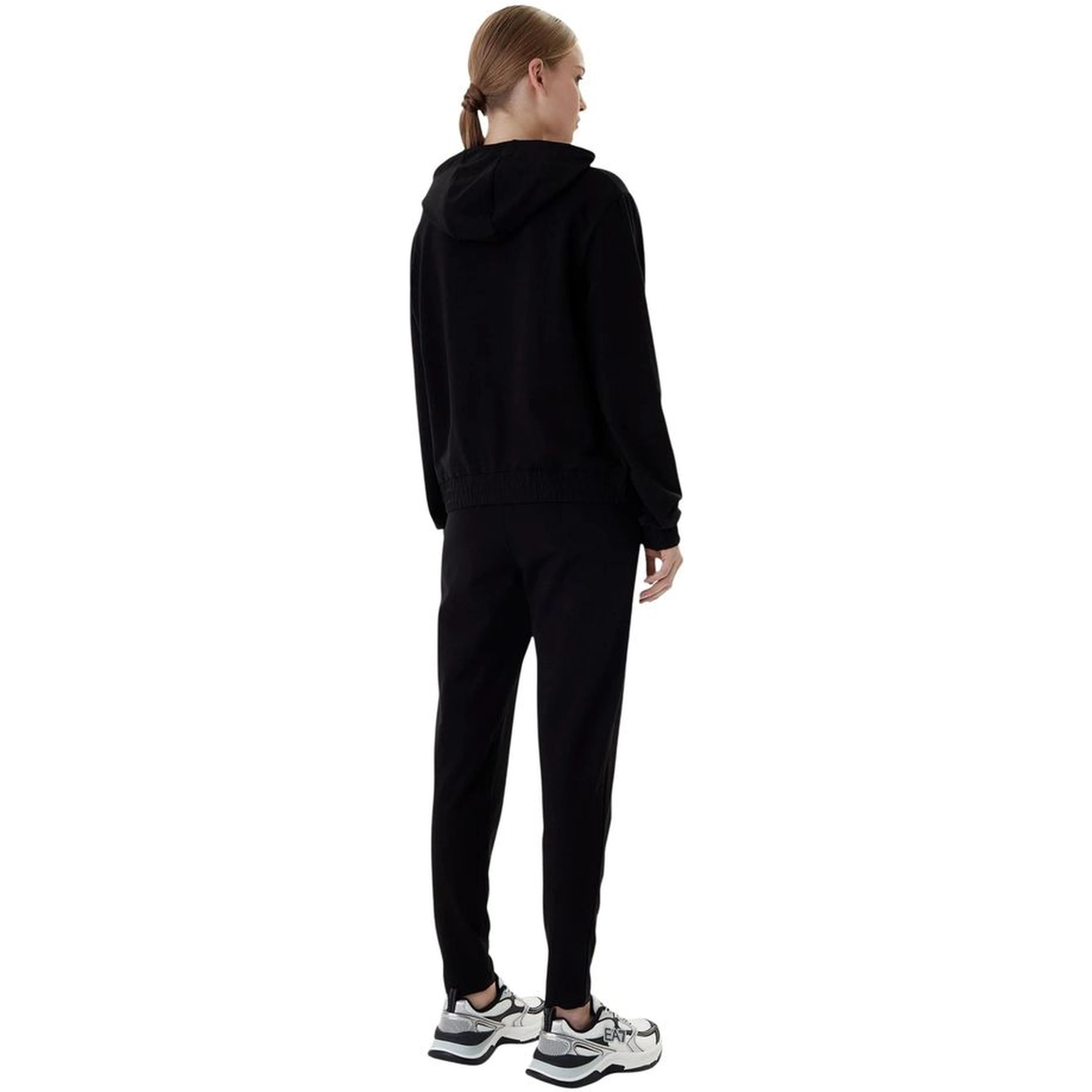 Black Cotton Tracksuit