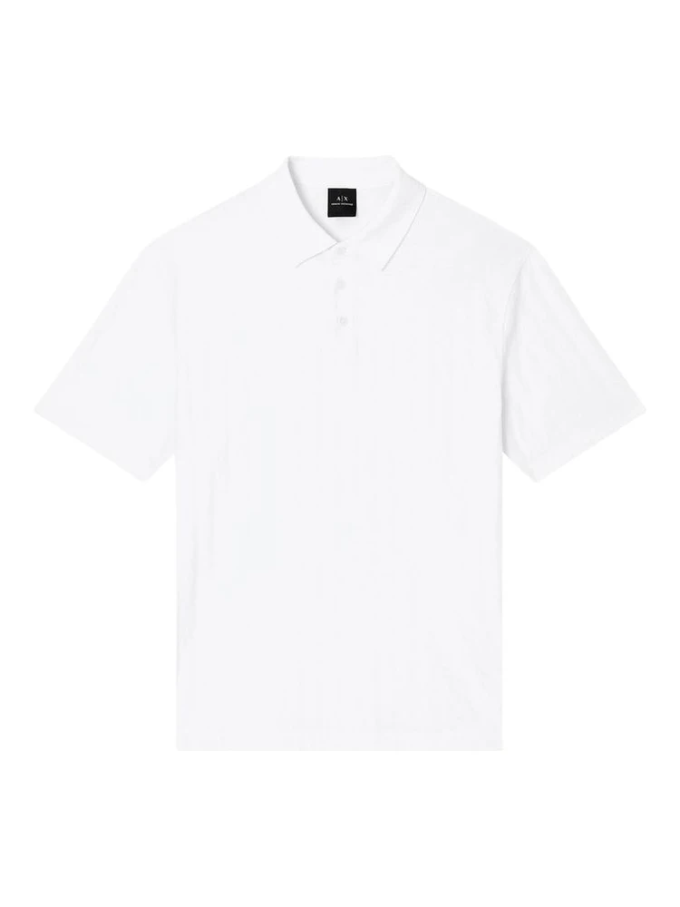 White Cotton Polo Shirt