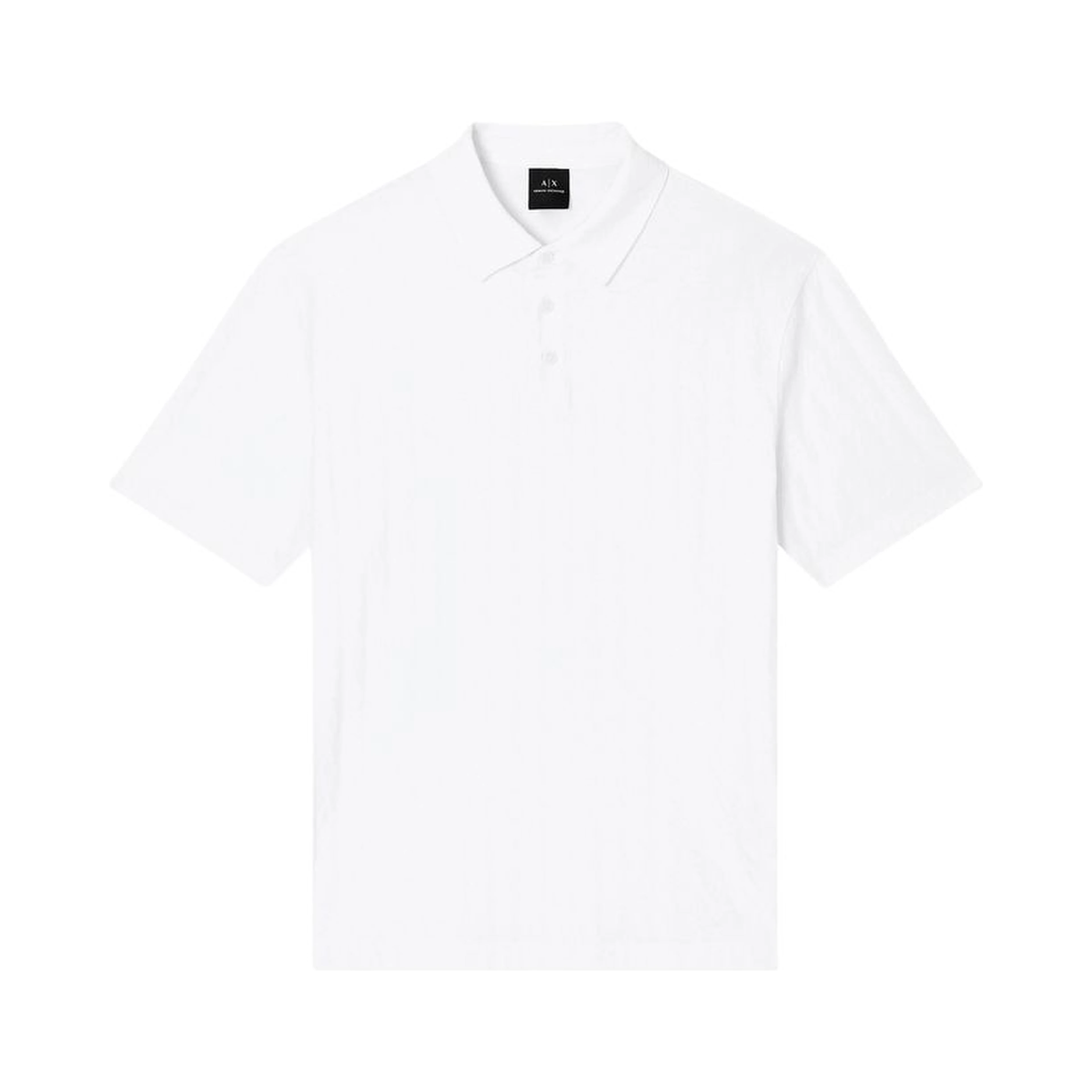 White Cotton Polo Shirt