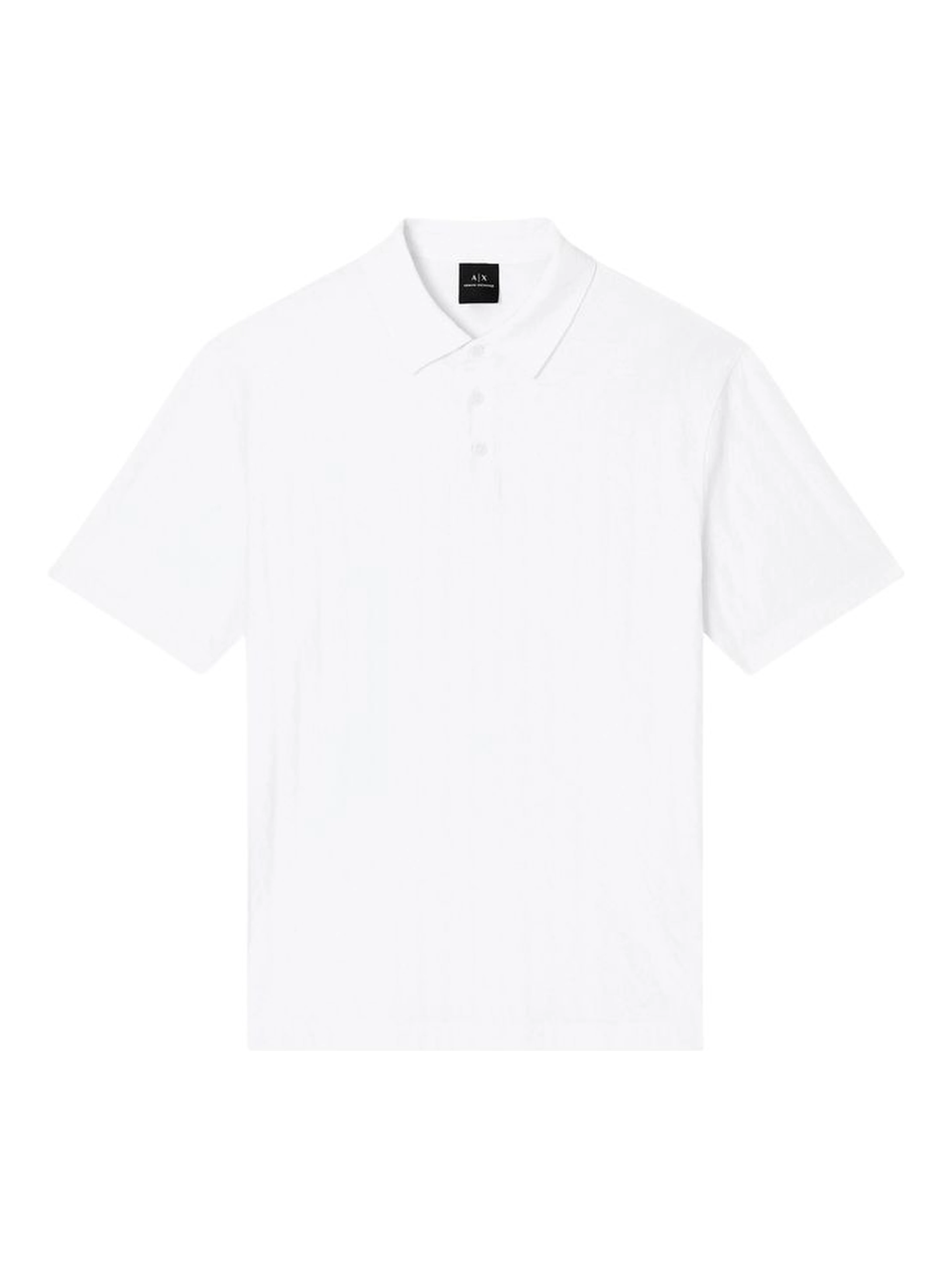 White Cotton Polo Shirt
