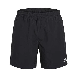 Black Nylon Bermuda Shorts
