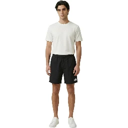 Black Nylon Bermuda Shorts