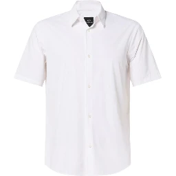 White Polyamide Shortsleeve Shirt