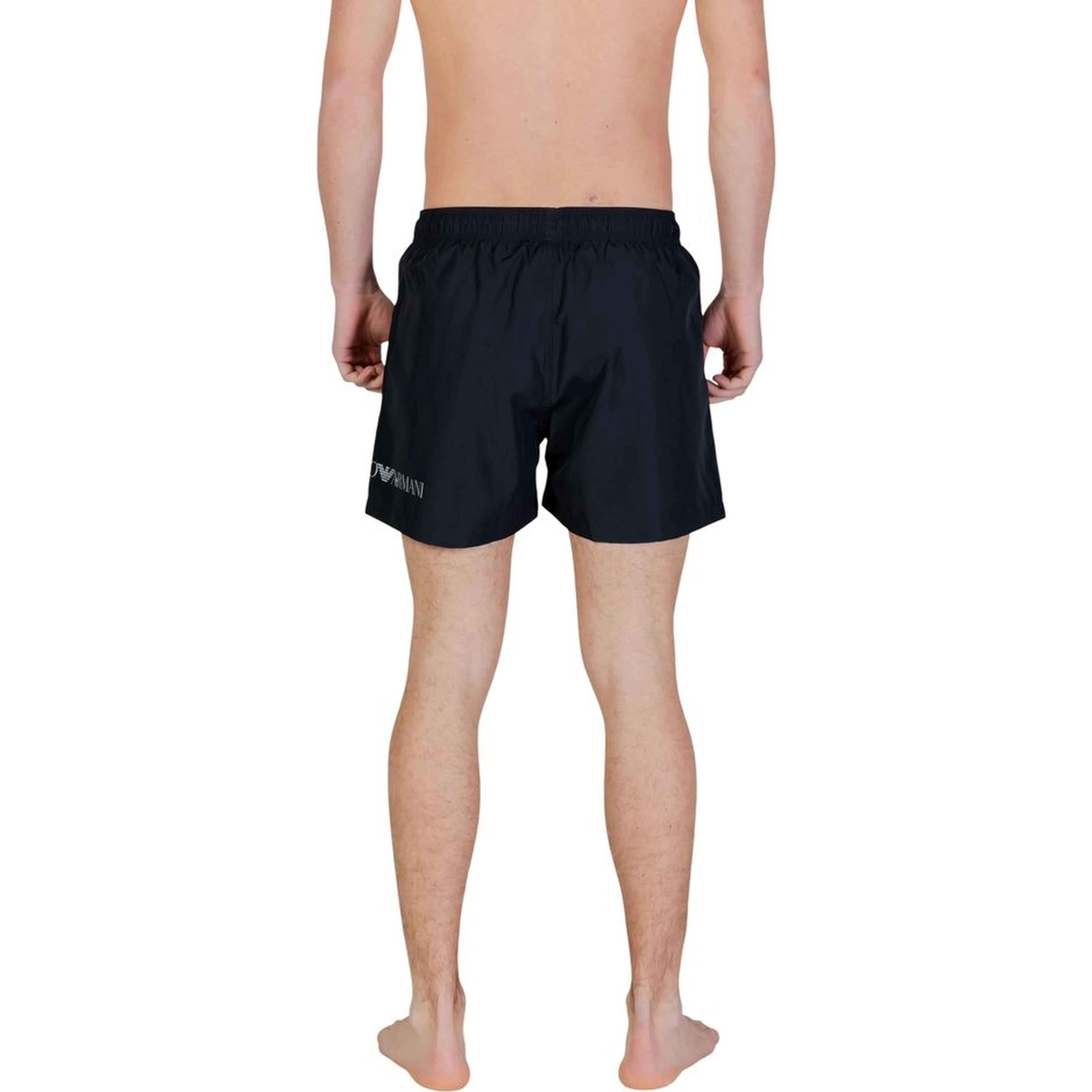 Bicolor Polyester Swim Shorts