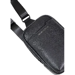 Black Polyester Backpack