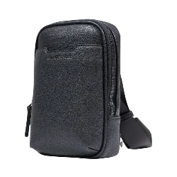 Black Polyester Backpack