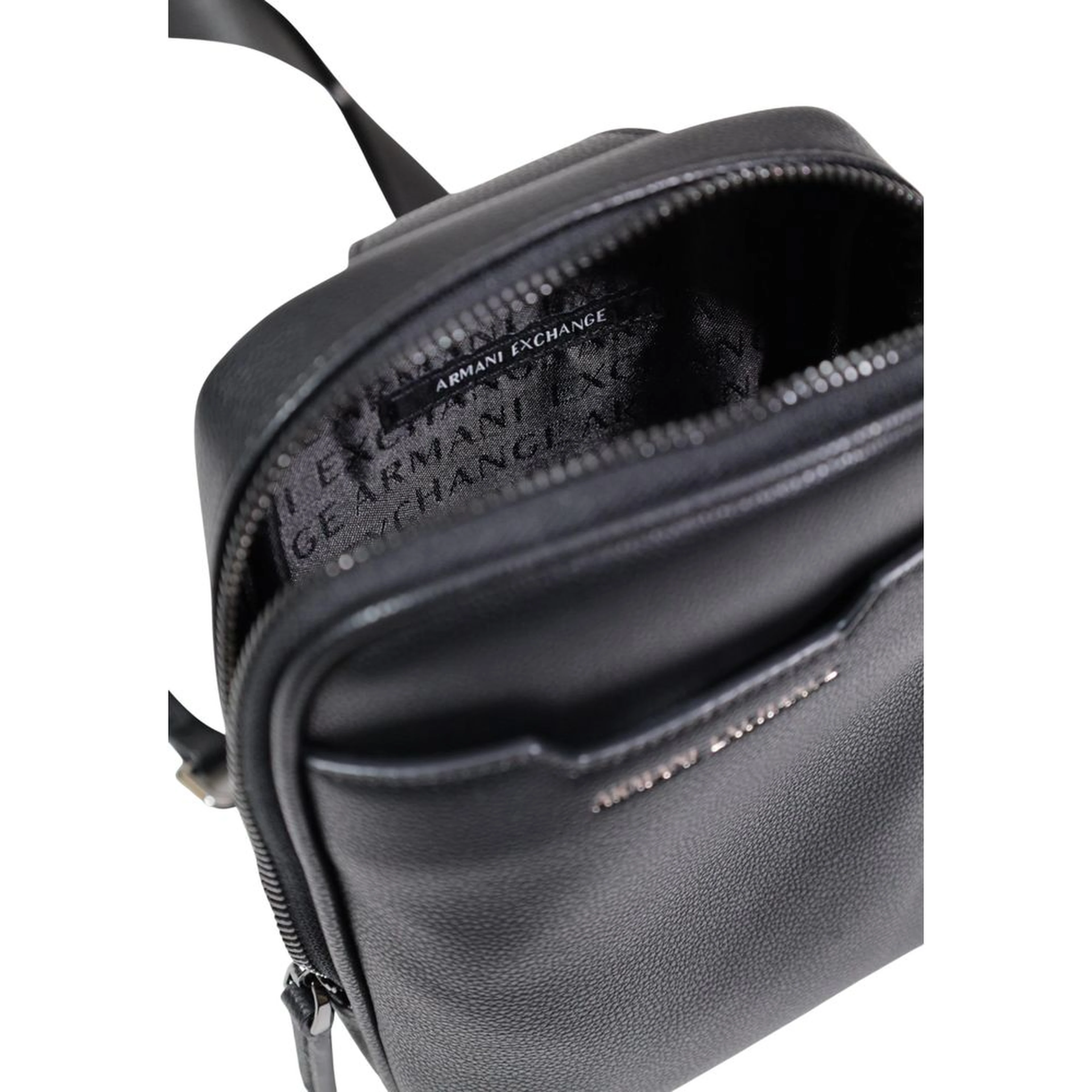Black Polyester Backpack