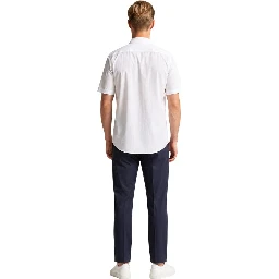 White Polyamide Shortsleeve Shirt