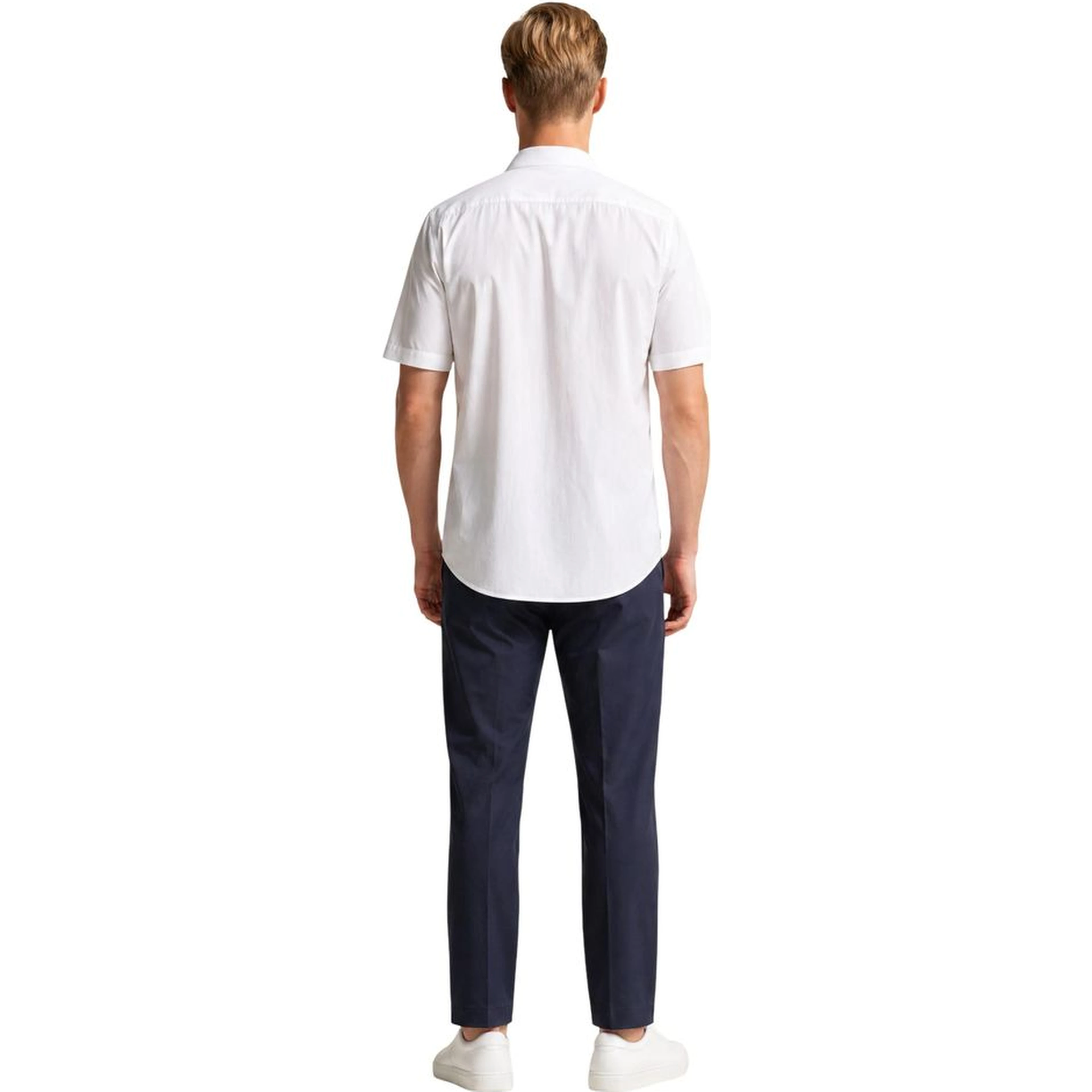 White Polyamide Shortsleeve Shirt