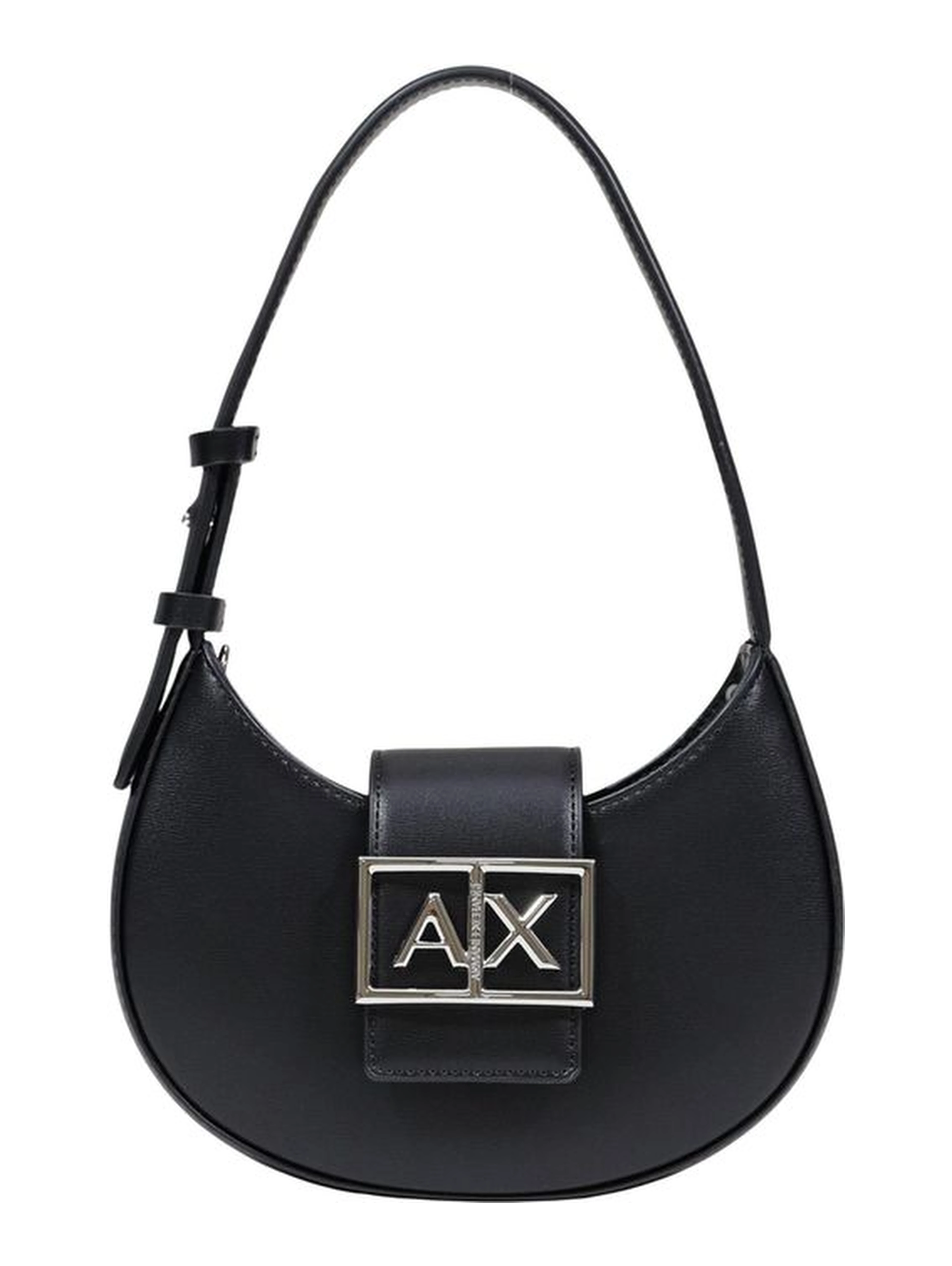 Black Polyester Handbag