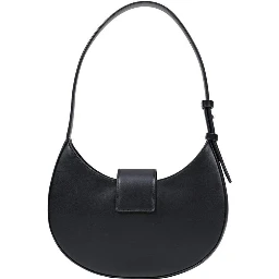 Black Polyester Handbag