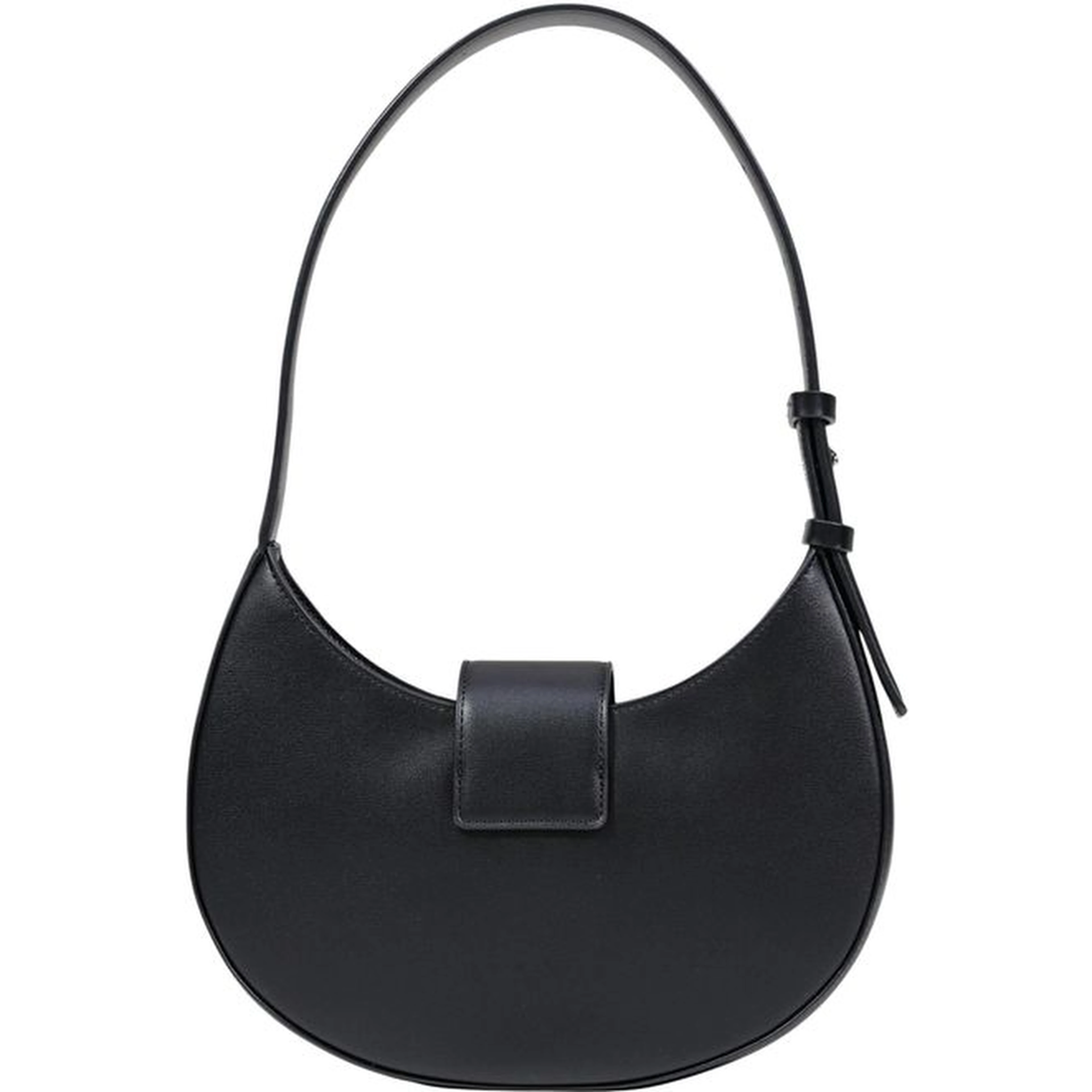 Black Polyester Handbag