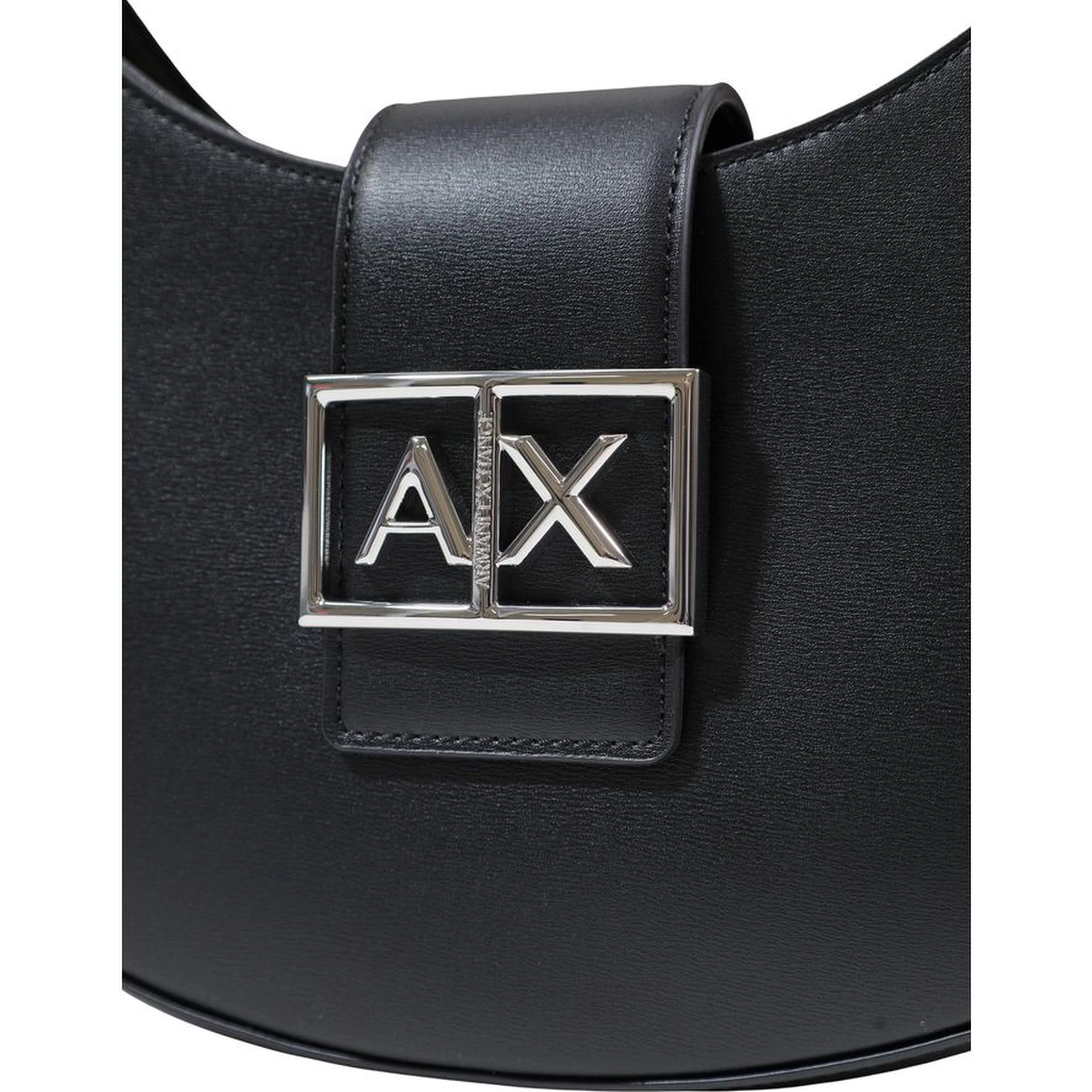 Black Polyester Handbag