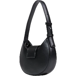 Black Polyester Handbag