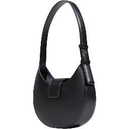 Black Polyester Handbag
