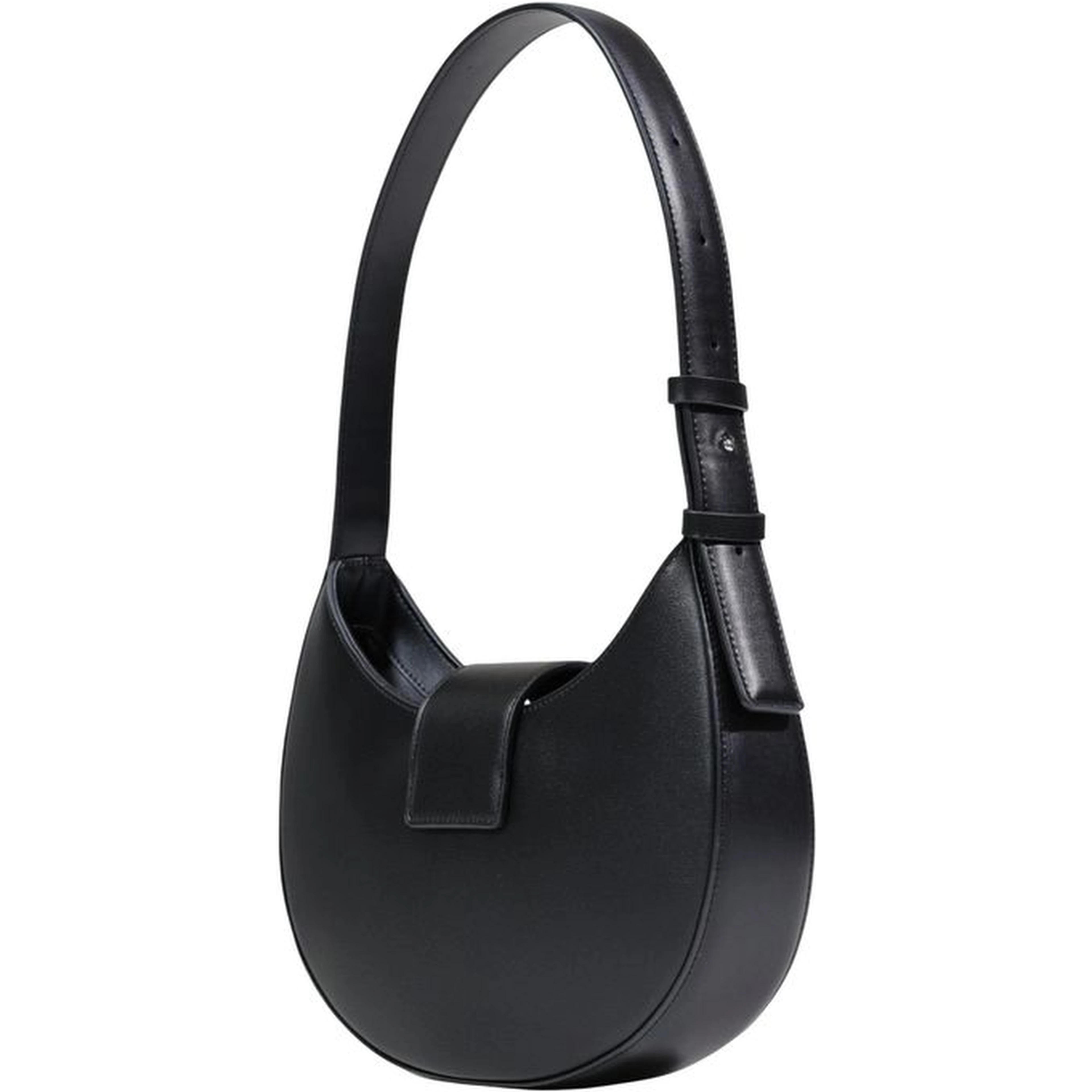 Black Polyester Handbag