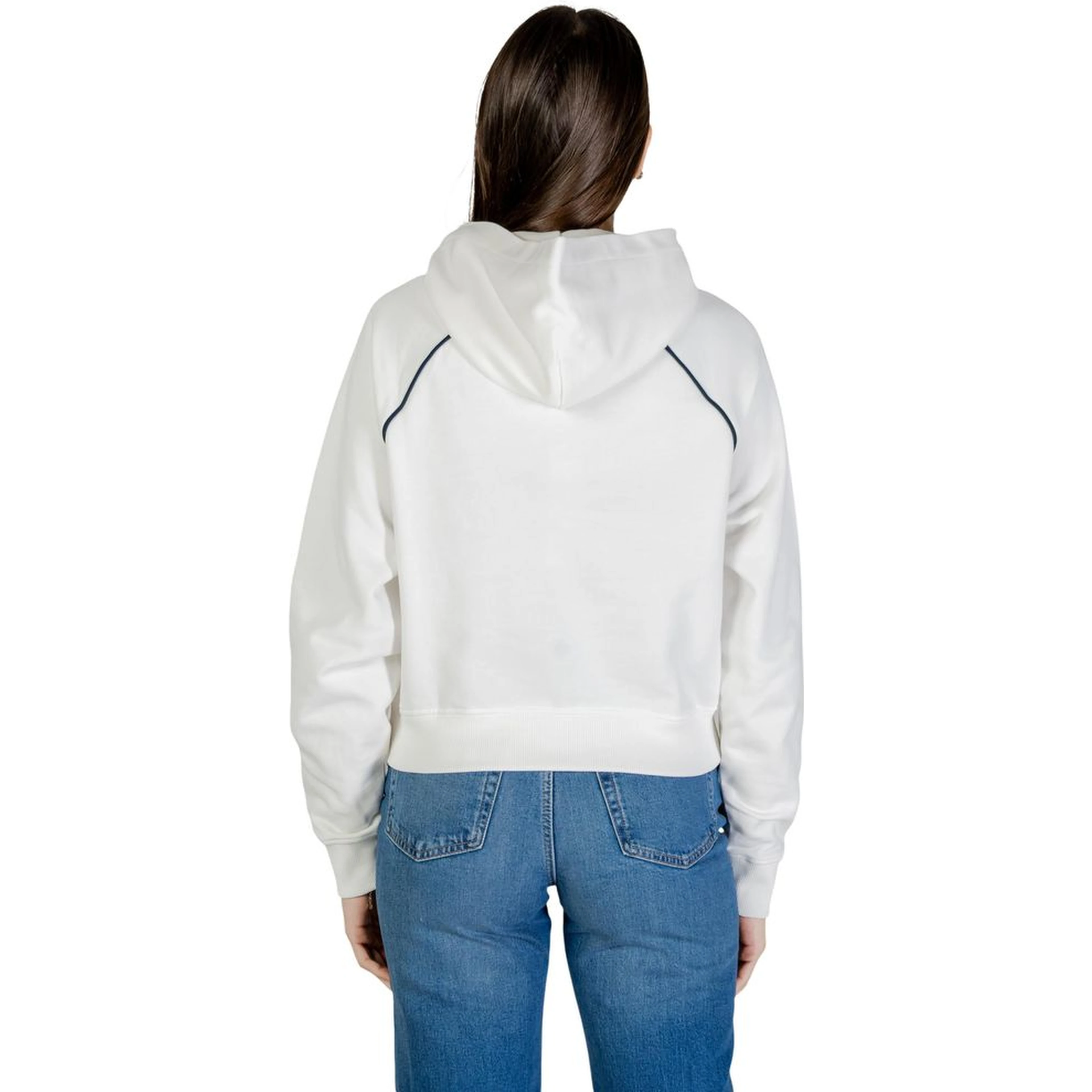 Cream Recycled Cotton Hoodie
