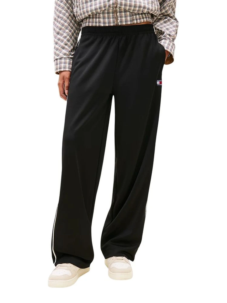 Black Recycled Polyester Joggers (Workout Pants)