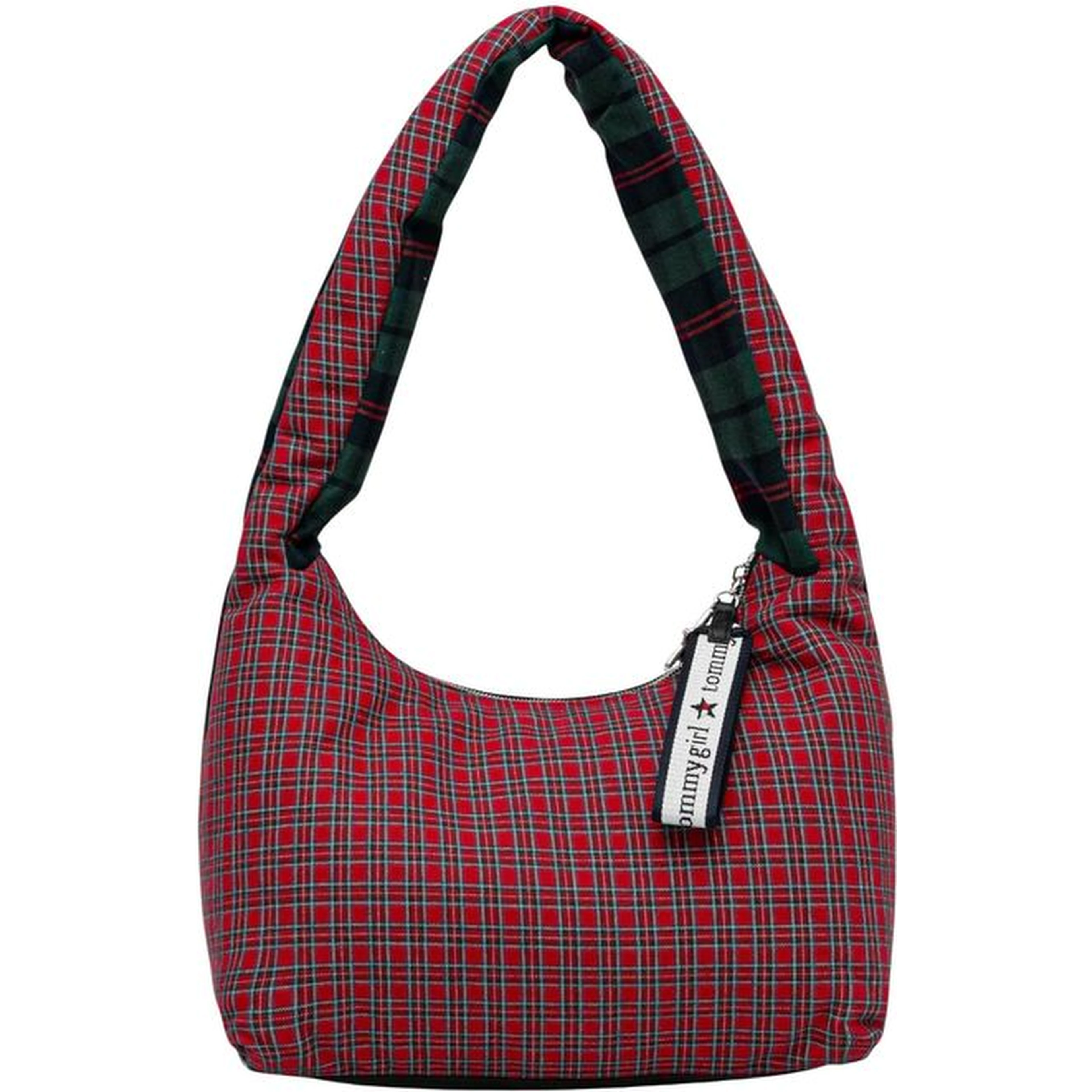 Bicolor Cotton Handbag