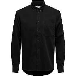 Black Denim Shirt