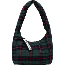 Bicolor Cotton Handbag