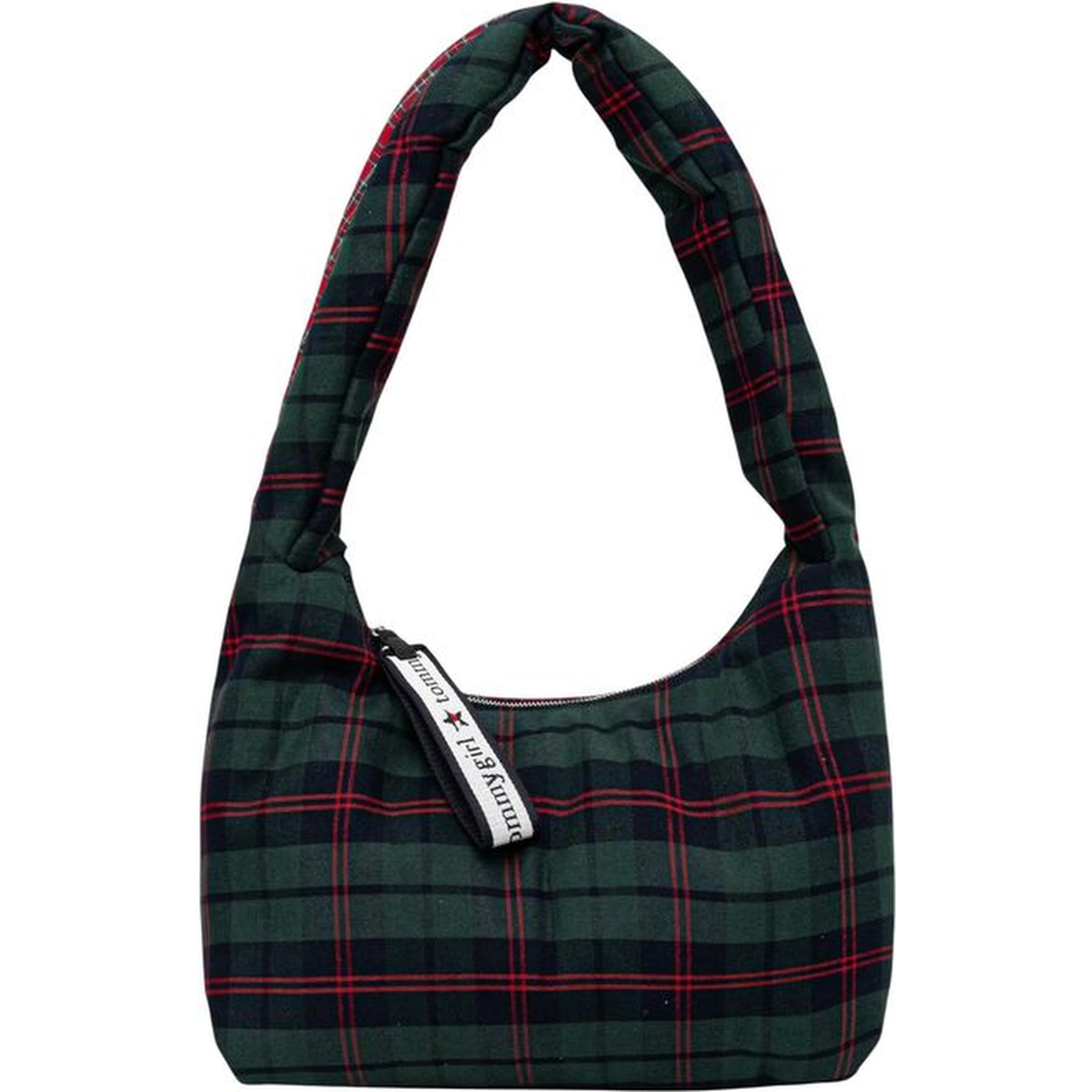 Bicolor Cotton Handbag