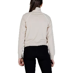 Beige Recycled Polyester Sweatshirt