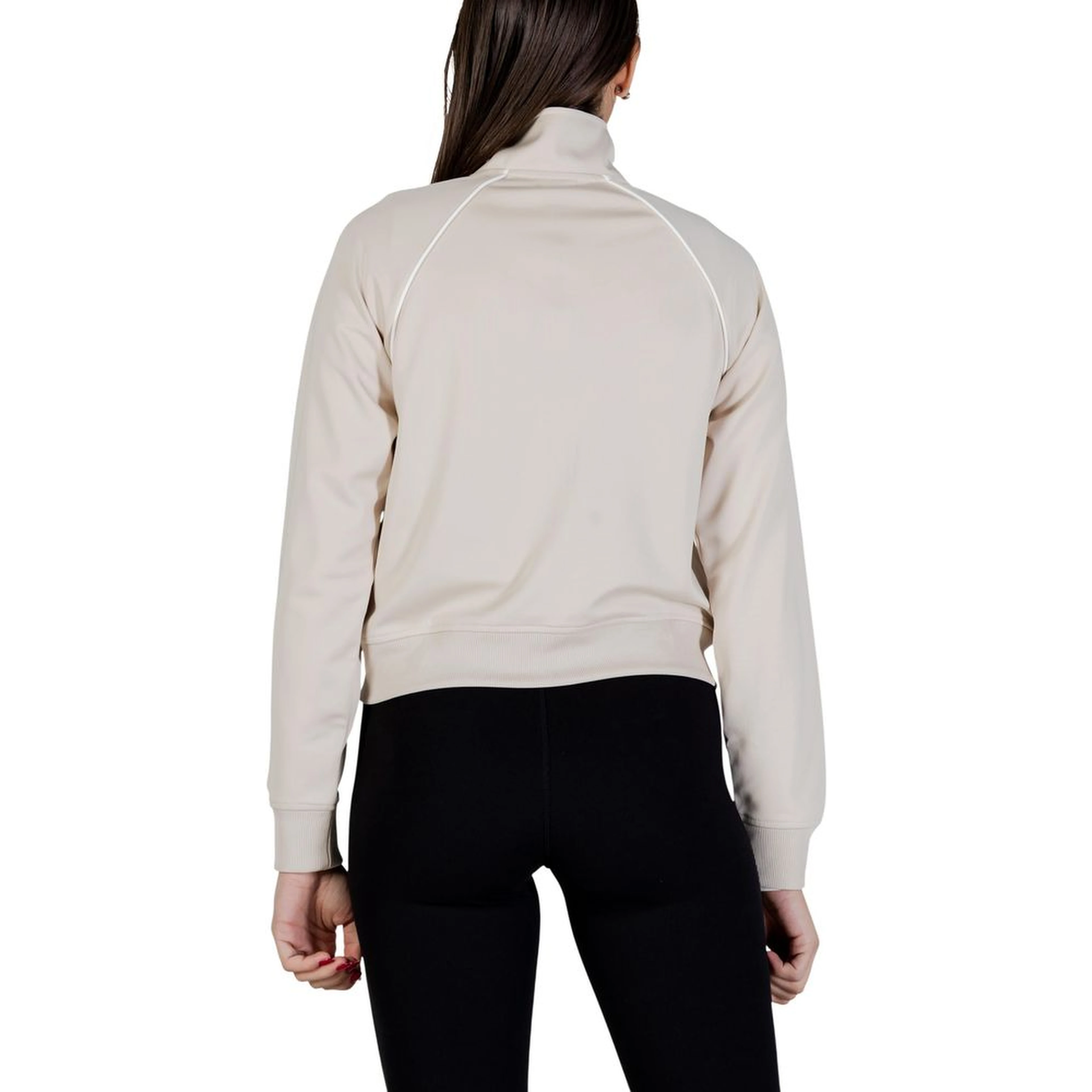 Beige Recycled Polyester Sweatshirt