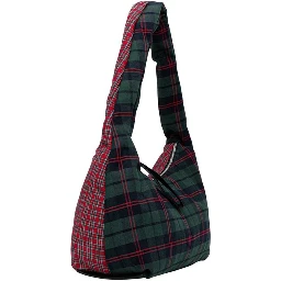 Bicolor Cotton Handbag