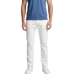 White Cotton Skinny Jeans