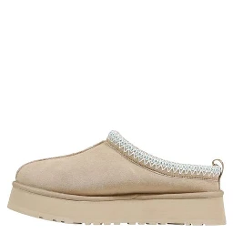 Beige Suede Leather Slippers