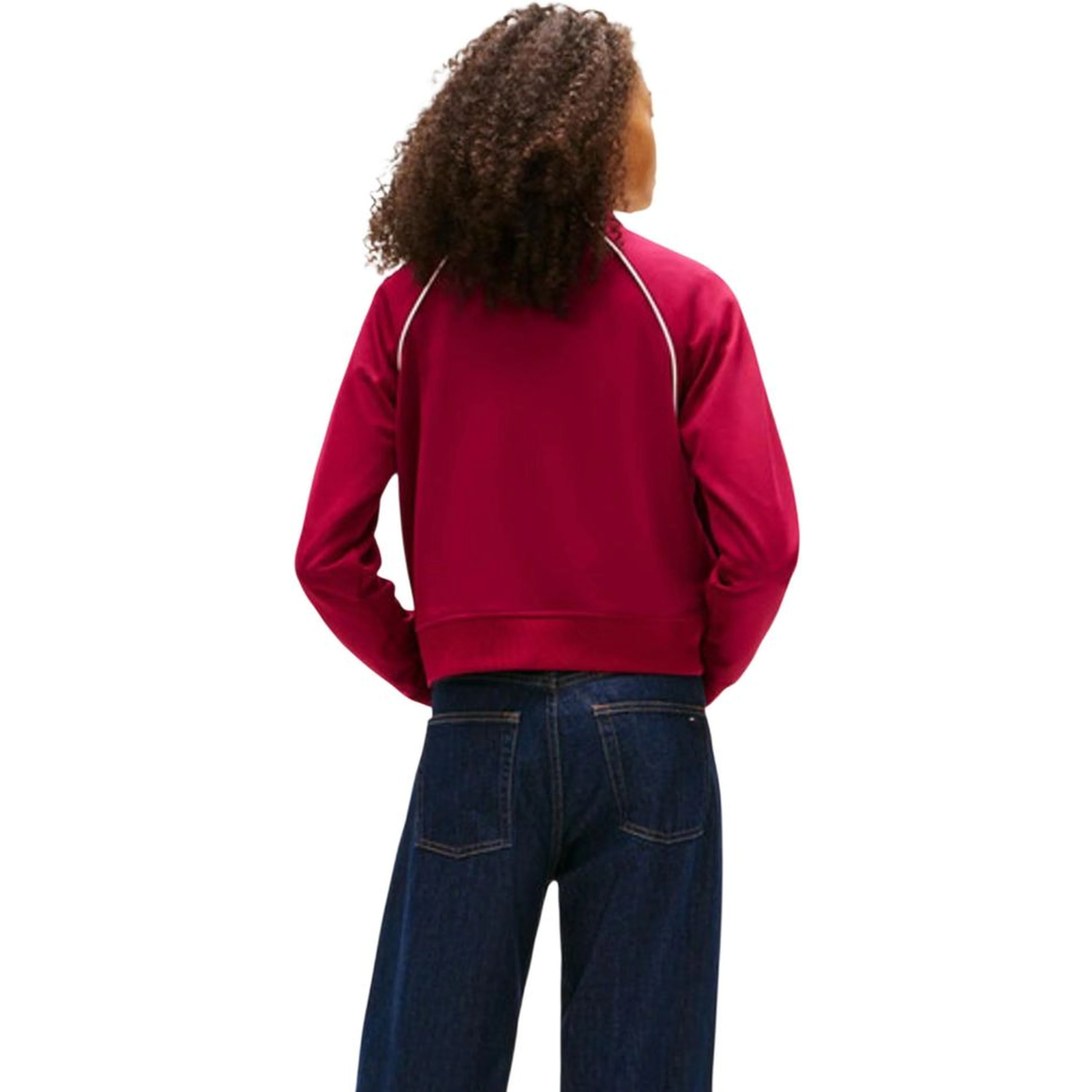 Bordeaux Recycled Polyester Sweatshirt