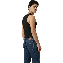 Black Cotton Tank Tops