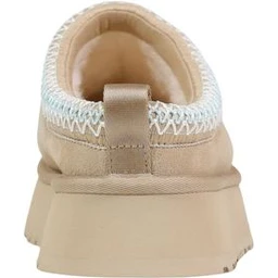 Beige Suede Leather Slippers