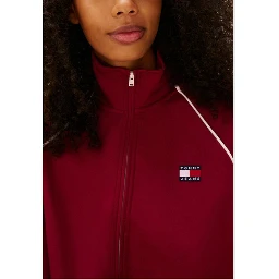 Bordeaux Recycled Polyester Sweatshirt