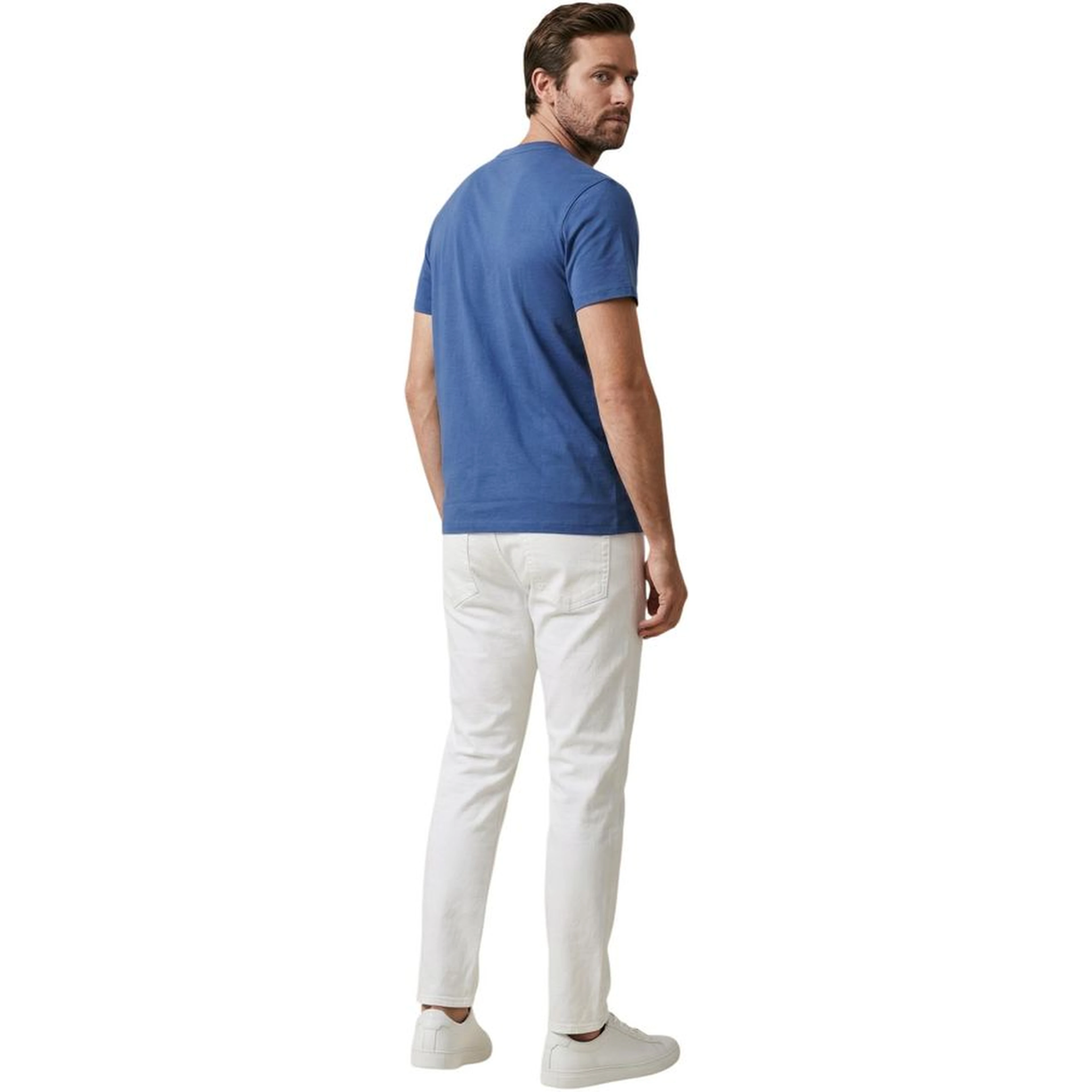 White Cotton Skinny Jeans