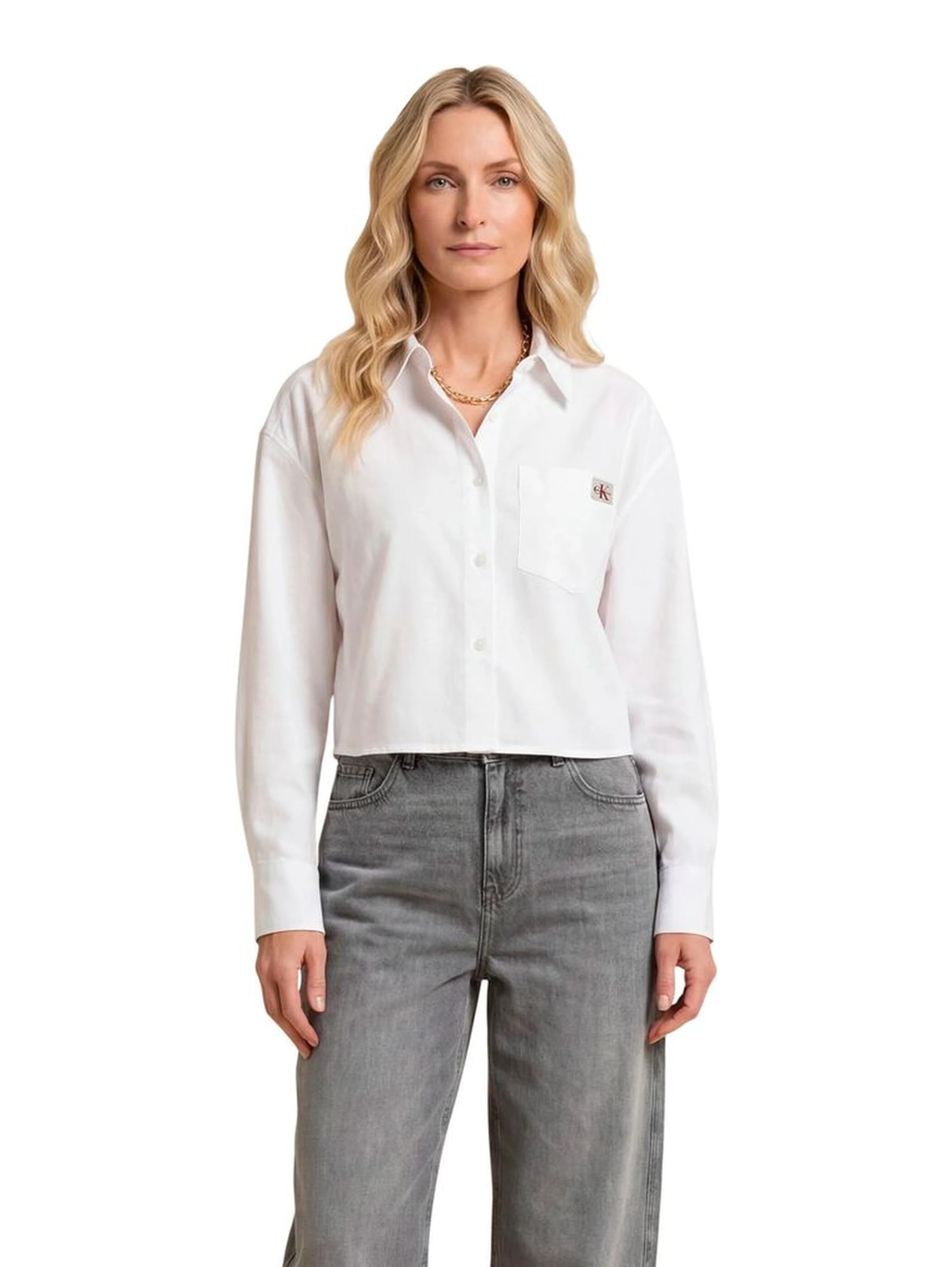 White Cotton Blouse