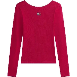 Bordeaux Recycled Cotton Long Sleeve T-Shirt