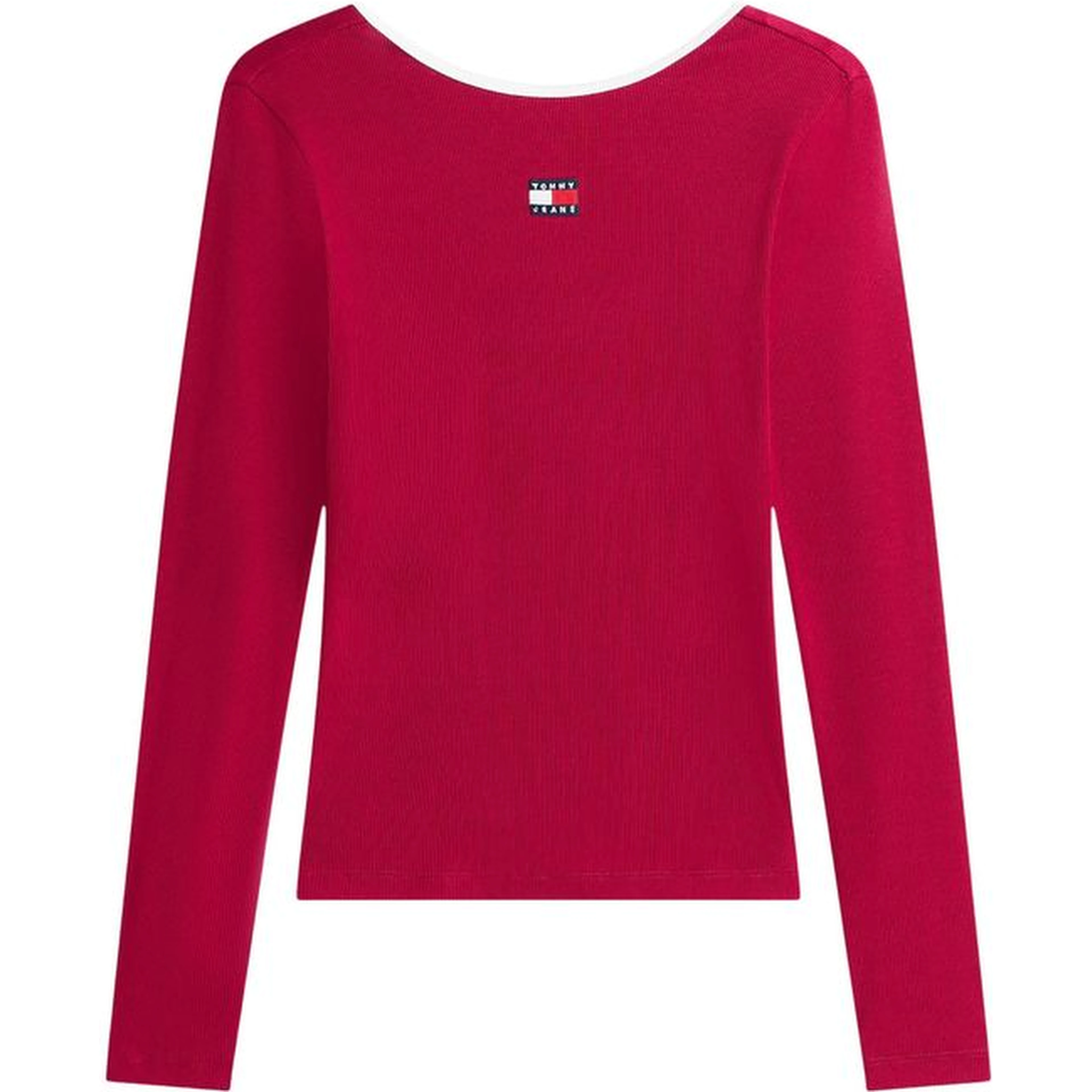 Bordeaux Recycled Cotton Long Sleeve T-Shirt