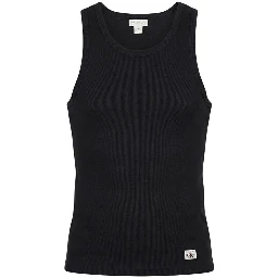 Black Cotton Tank Tops