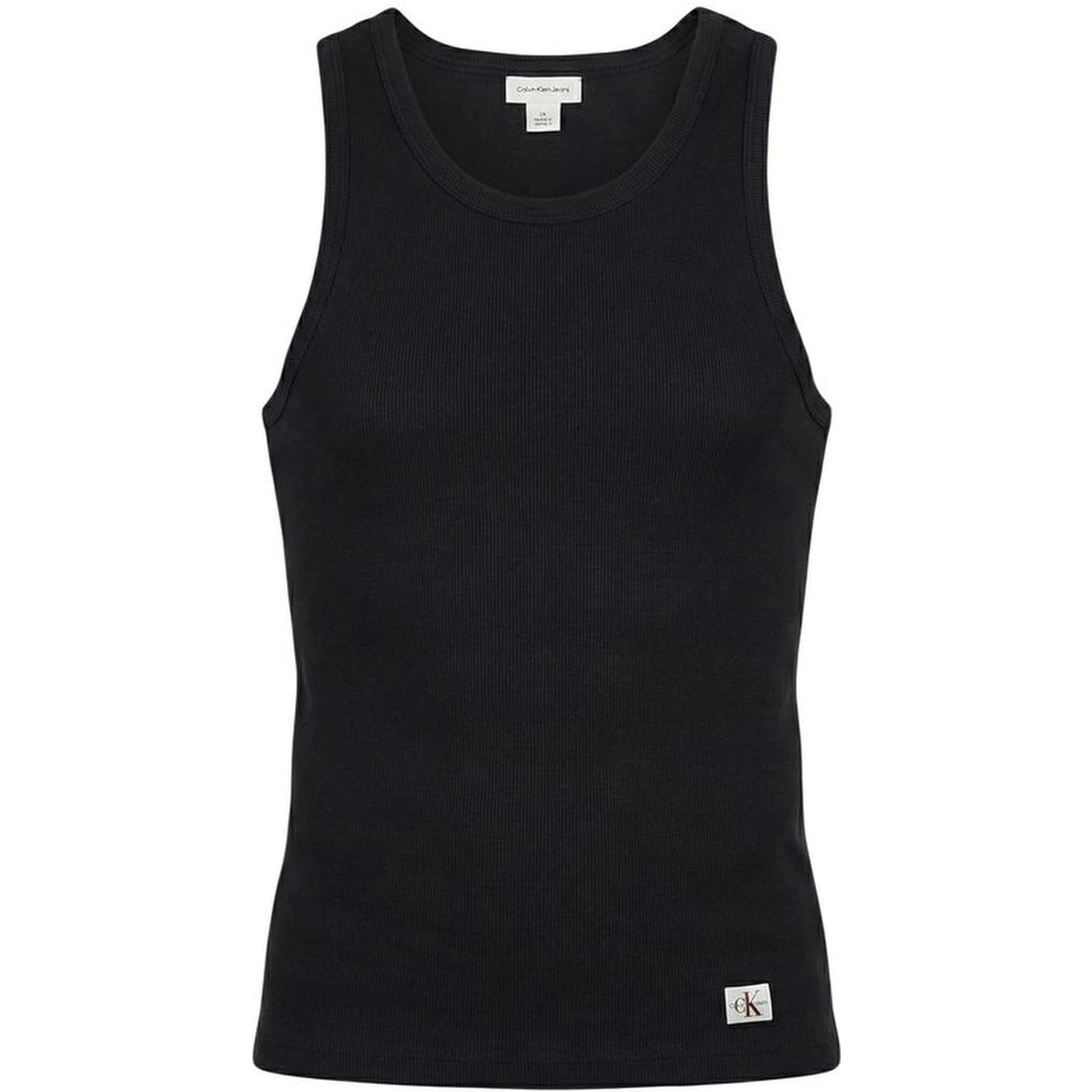 Black Cotton Tank Tops