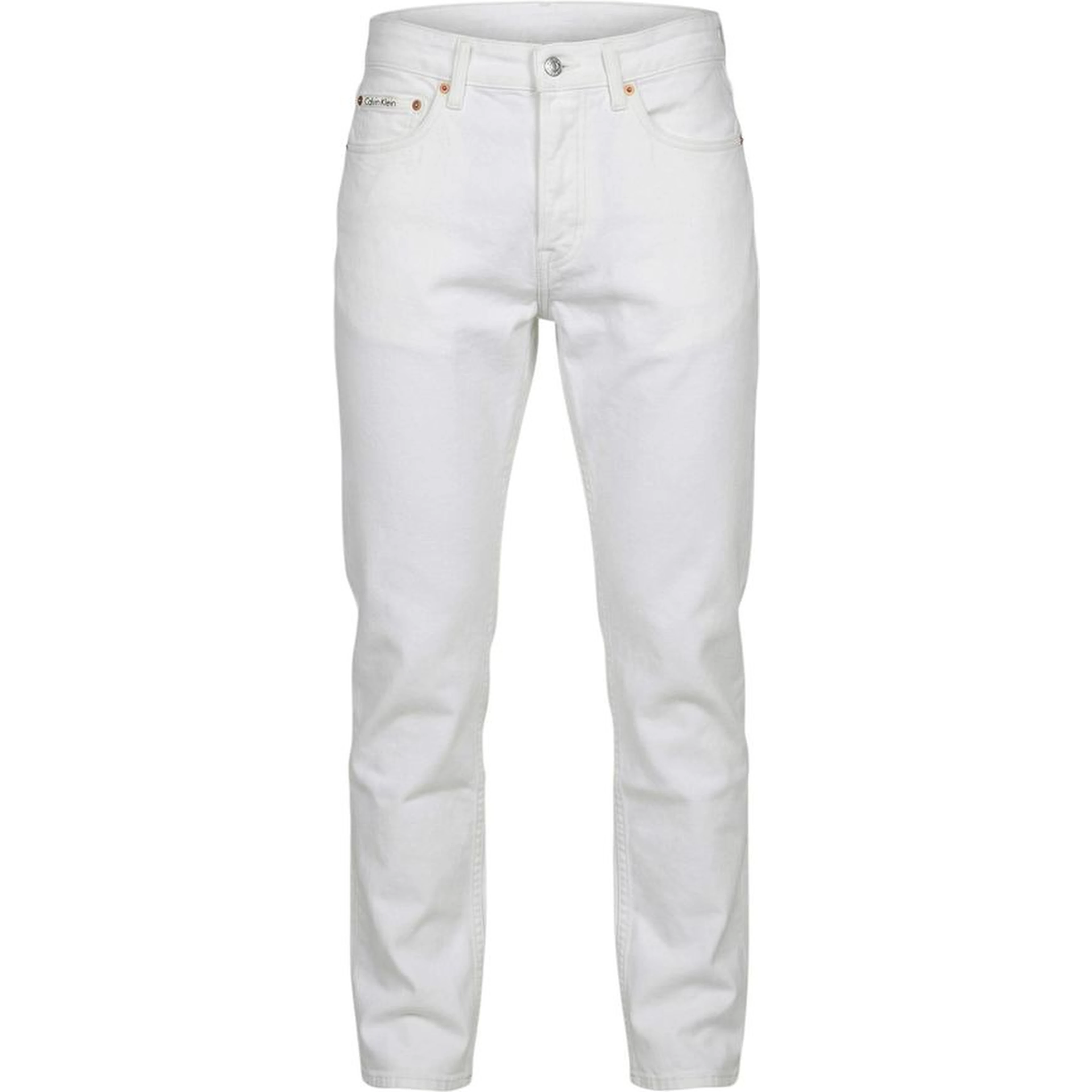 White Cotton Skinny Jeans