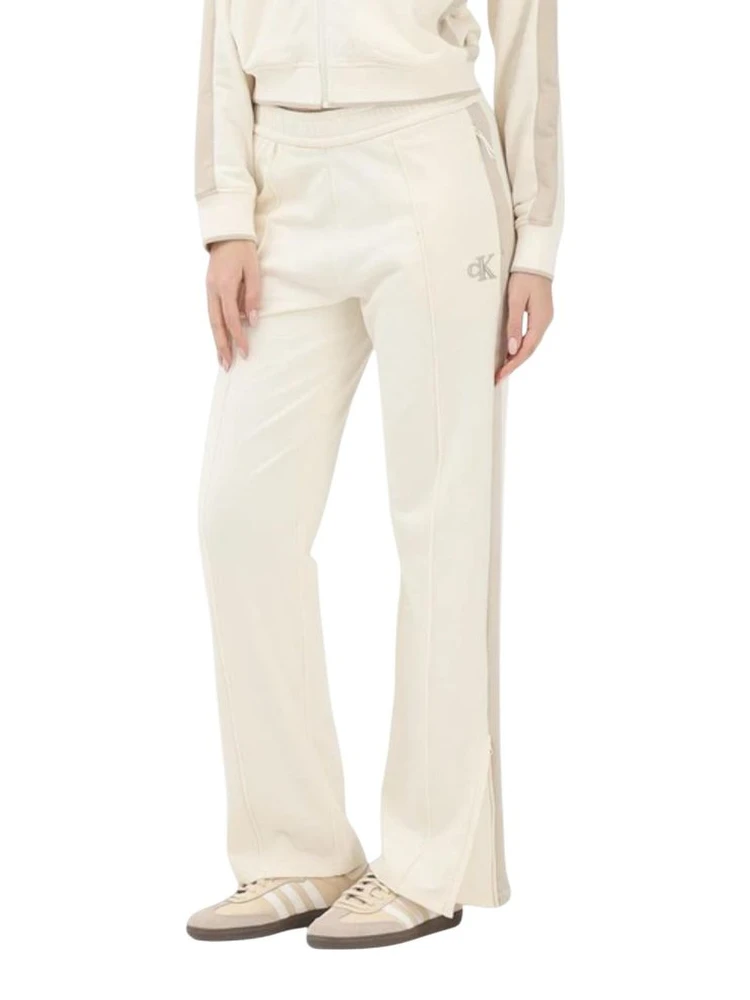 Cream Cotton Joggers (Workout Pants)