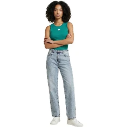 Bicolor Cotton Tank Tops