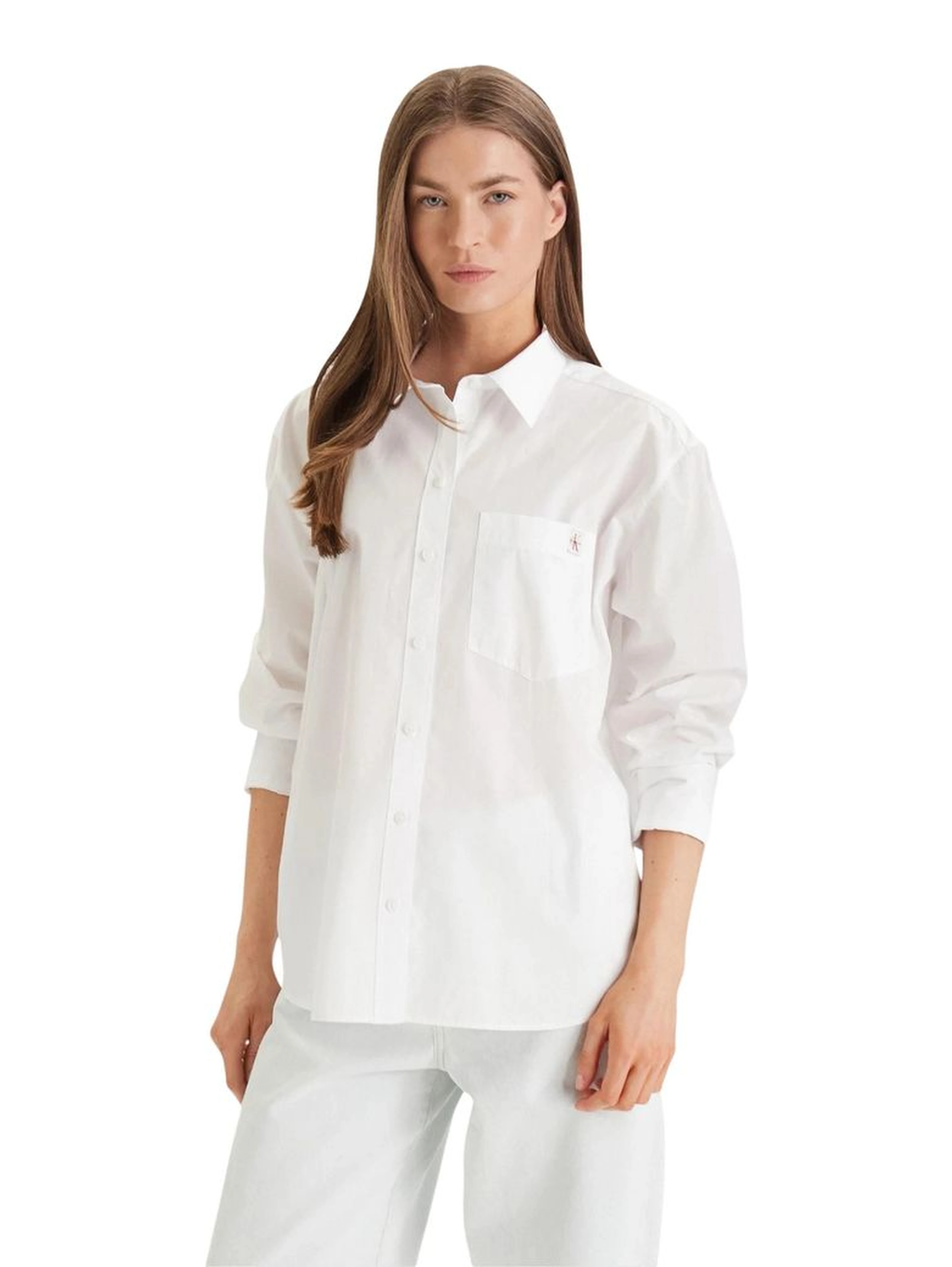 White Cotton Blouse